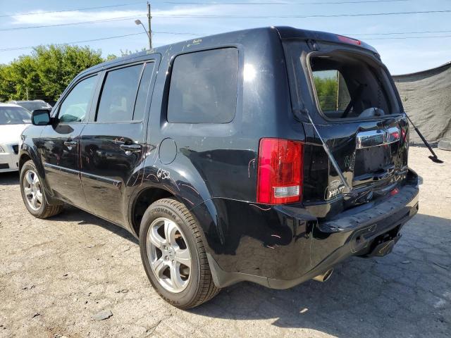 5FNYF4H52FB073695 - 2015 HONDA PILOT EXL BLACK photo 2