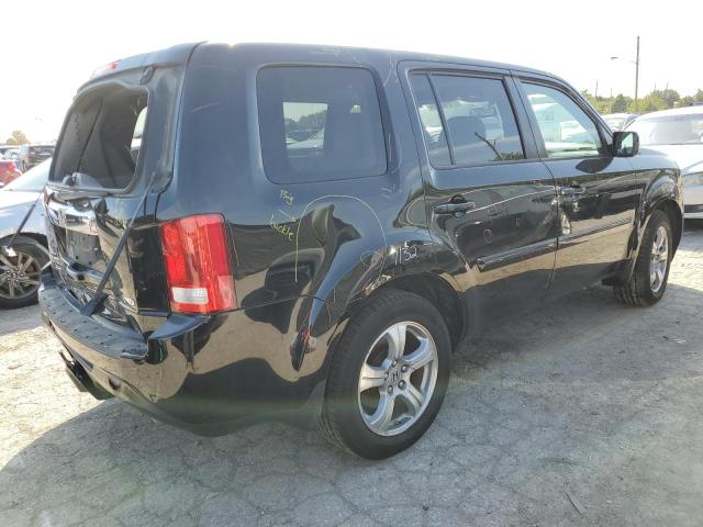 5FNYF4H52FB073695 - 2015 HONDA PILOT EXL BLACK photo 3
