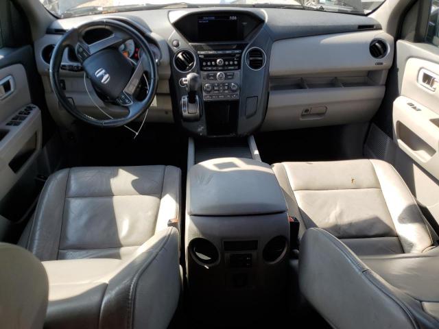 5FNYF4H52FB073695 - 2015 HONDA PILOT EXL BLACK photo 8