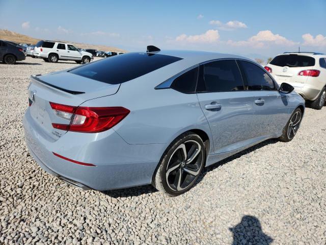 1HGCV2F3XNA023705 - 2022 HONDA ACCORD SPORT GRAY photo 3