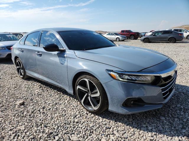 1HGCV2F3XNA023705 - 2022 HONDA ACCORD SPORT GRAY photo 4