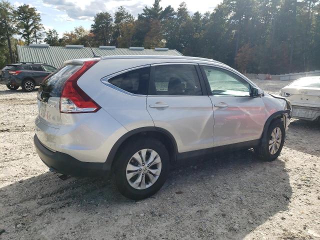 2HKRM4H71EH707915 - 2014 HONDA CR-V EXL SILVER photo 3