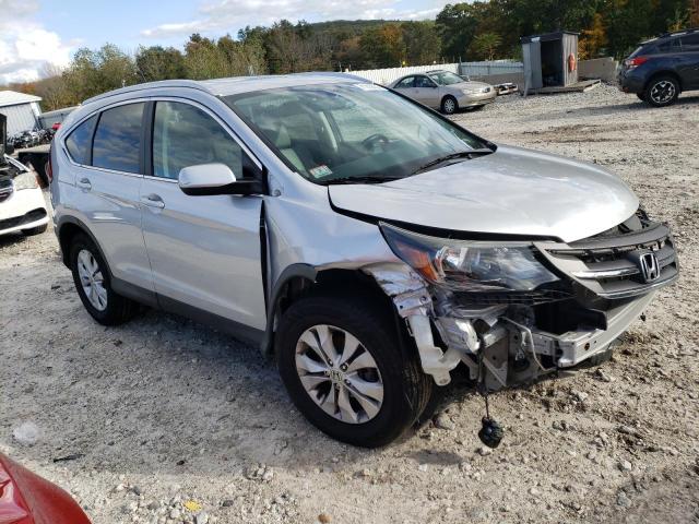 2HKRM4H71EH707915 - 2014 HONDA CR-V EXL SILVER photo 4