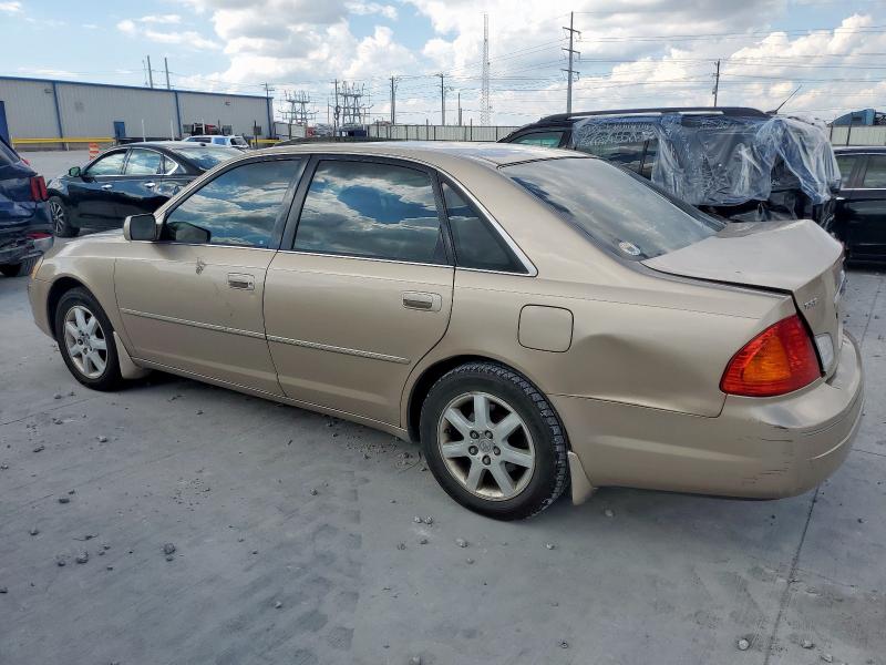 4T1BF28B31U156712 - 2001 TOYOTA AVALON XL Ոսկեգույն լուսանկար 2