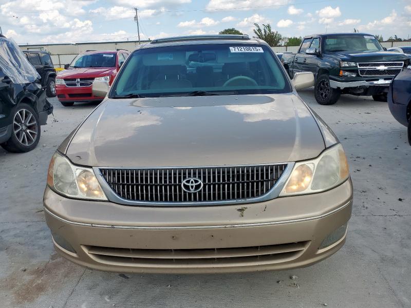 4T1BF28B31U156712 - 2001 TOYOTA AVALON XL Ոսկեգույն լուսանկար 5