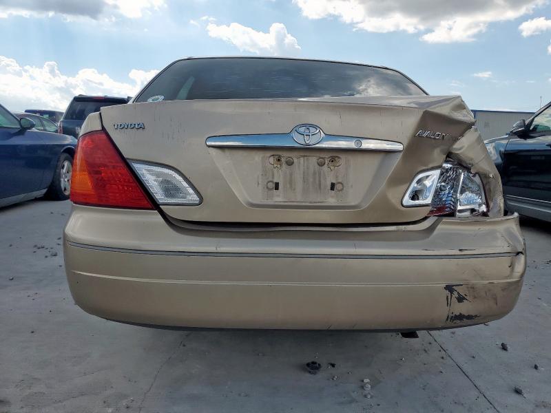 4T1BF28B31U156712 - 2001 TOYOTA AVALON XL Ոսկեգույն լուսանկար 6
