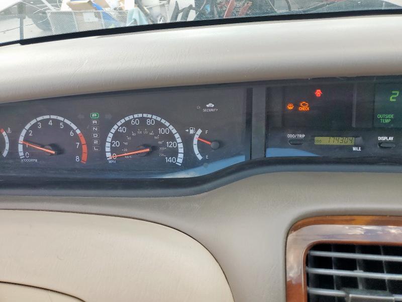 4T1BF28B31U156712 - 2001 TOYOTA AVALON XL Ոսկեգույն լուսանկար 9