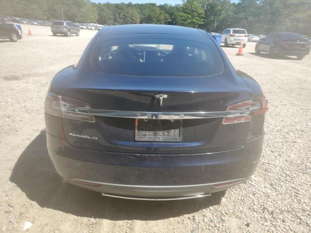 5YJSA1S14EFP29385 - 2014 TESLA MODEL S Bleu photo 6
