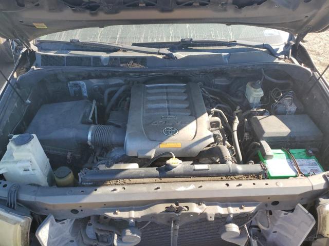 5TFUY5F17AX135931 - 2010 TOYOTA TUNDRA DOUBLE CAB SR5 GRAY photo 11