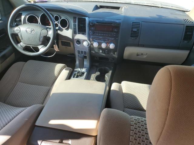 5TFUY5F17AX135931 - 2010 TOYOTA TUNDRA DOUBLE CAB SR5 GRAY photo 8