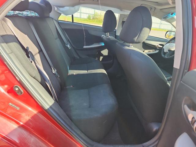 2T1BU4EE1AC452507 - 2010 TOYOTA COROLLA BASE Կարմիր լուսանկար 10