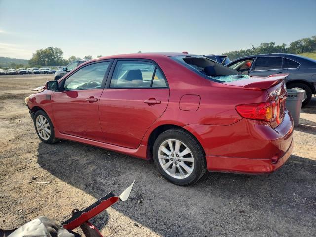 2T1BU4EE1AC452507 - 2010 TOYOTA COROLLA BASE Կարմիր լուսանկար 2