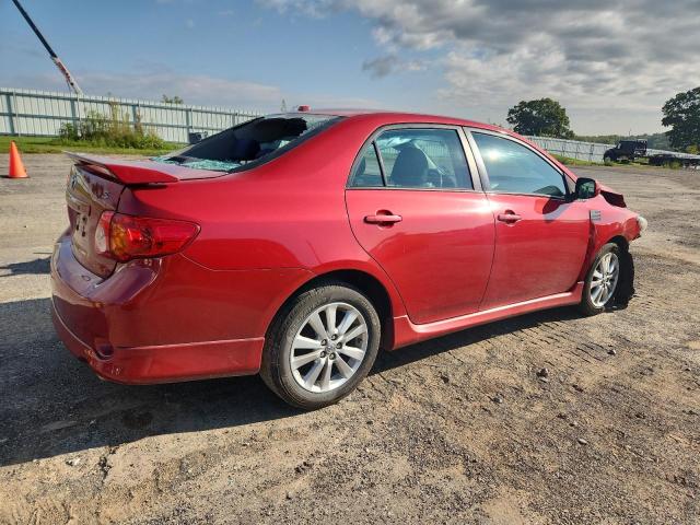 2T1BU4EE1AC452507 - 2010 TOYOTA COROLLA BASE Կարմիր լուսանկար 3