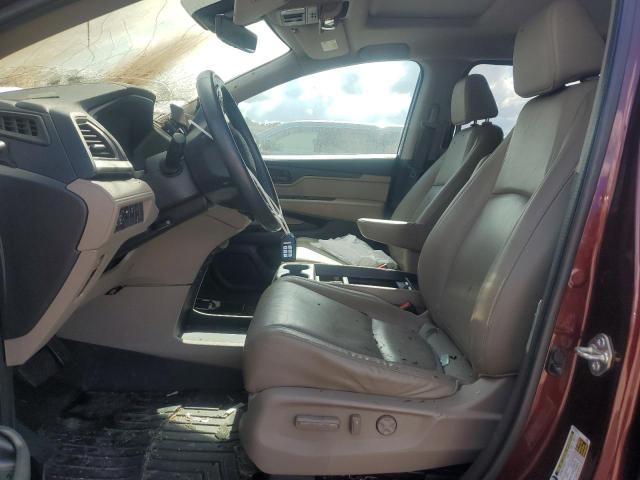 5FNRL6H75KB002513 - 2019 HONDA ODYSSEY EXL ბურგუნდია ფოტო 7