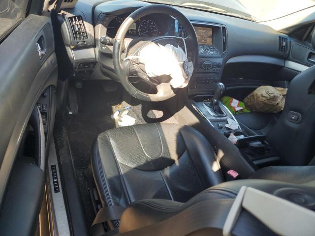 JN1CV6EK5CM421286 - 2012 INFINITI G37 BASE GRAY photo 8