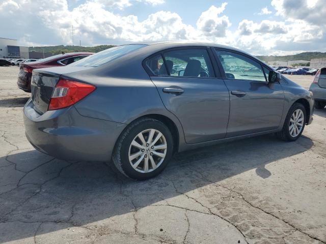 19XFB2F85CE010810 - 2012 HONDA CIVIC EX GRAY photo 3