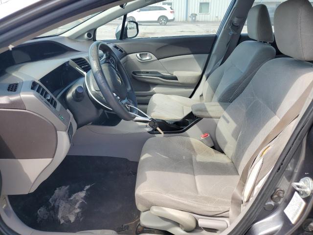 19XFB2F85CE010810 - 2012 HONDA CIVIC EX GRAY photo 7