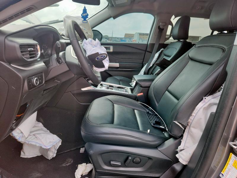 1FMSK8DH6RGA76260 - 2024 FORD EXPLORER XLT GRAY photo 7