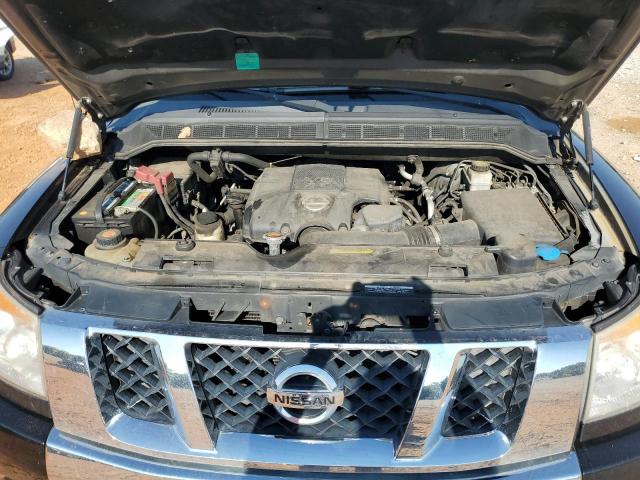 1N6AA0EK6DN302197 - 2013 NISSAN TITAN S BLACK photo 11