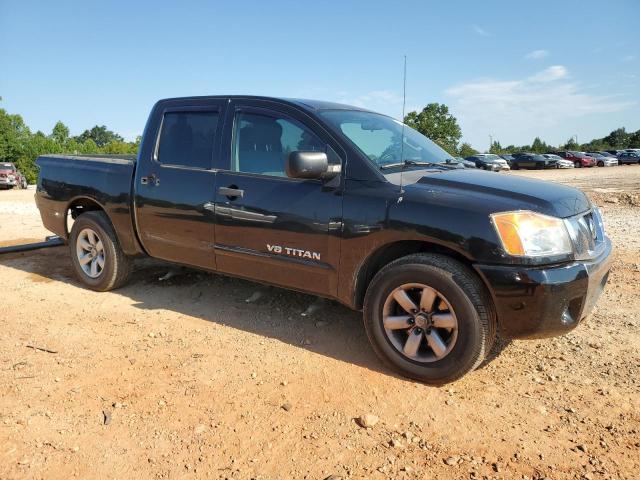 1N6AA0EK6DN302197 - 2013 NISSAN TITAN S BLACK photo 4
