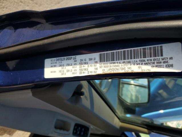 1J4PN2GK2AW173045 - 2010 JEEP LIBERTY SPORT 蓝色 照片 13