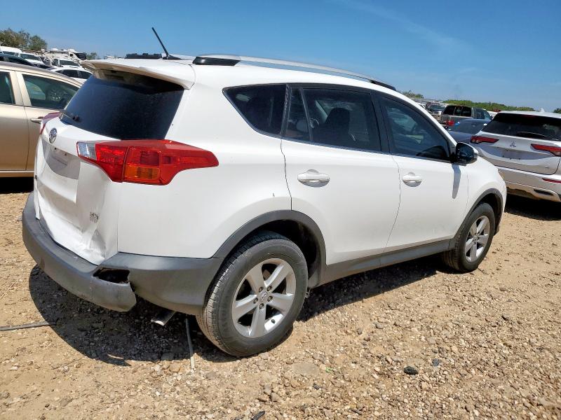 2T3WFREV7EW130510 - 2014 TOYOTA RAV4 XLE WHITE photo 3