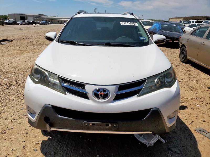 2T3WFREV7EW130510 - 2014 TOYOTA RAV4 XLE WHITE photo 5