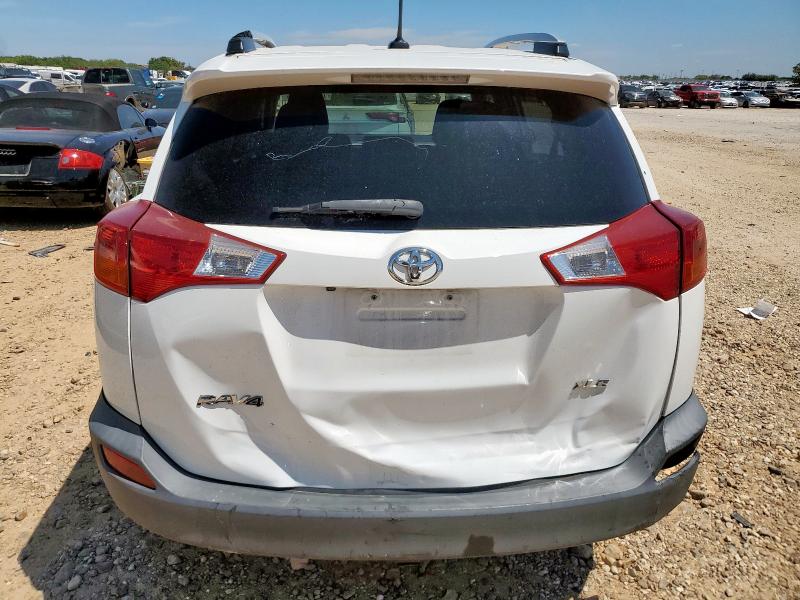 2T3WFREV7EW130510 - 2014 TOYOTA RAV4 XLE WHITE photo 6