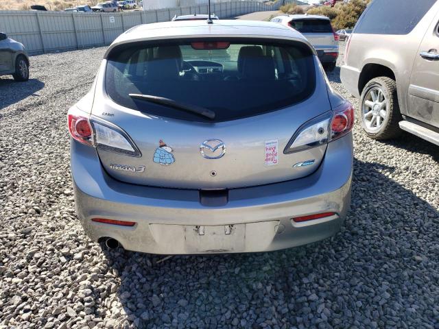 JM1BL1MP4D1762860 - 2013 MAZDA 3 I SILVER photo 6