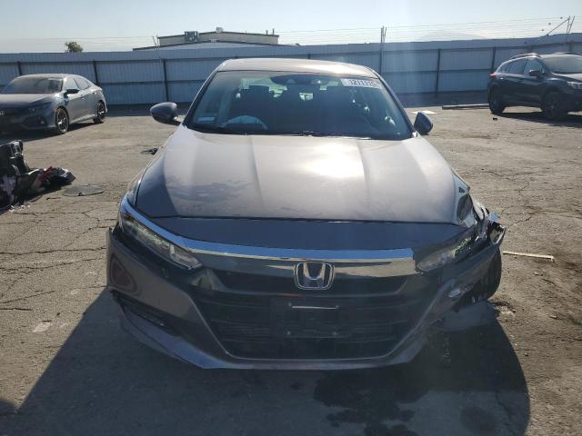 1HGCV1F59JA018615 - 2018 HONDA ACCORD EXL GRAY photo 5