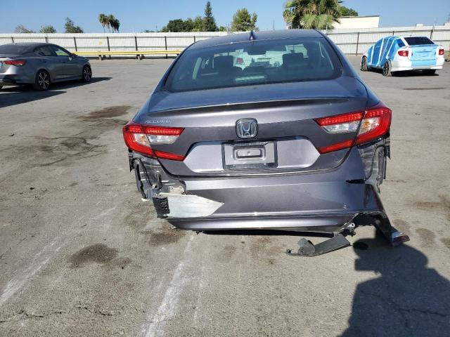 1HGCV1F59JA018615 - 2018 HONDA ACCORD EXL GRAY photo 6