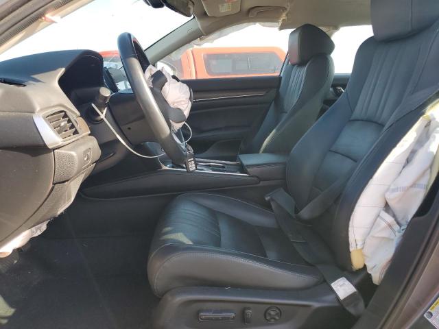 1HGCV1F59JA018615 - 2018 HONDA ACCORD EXL GRAY photo 7