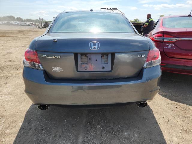 1HGCP36859A013553 - 2009 HONDA ACCORD EXL GRAY photo 6
