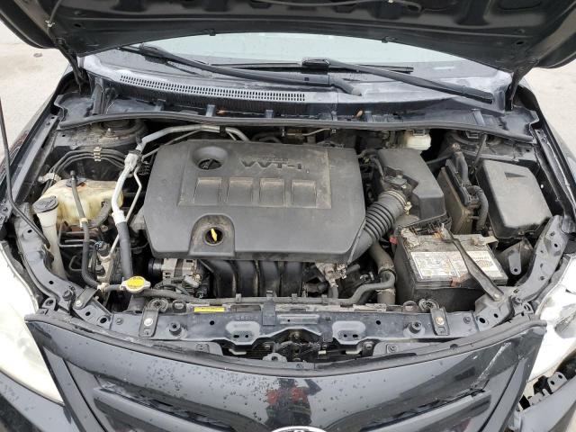 5YFBU4EE1CP007719 - 2012 TOYOTA COROLLA BASE Графитовый фото 11