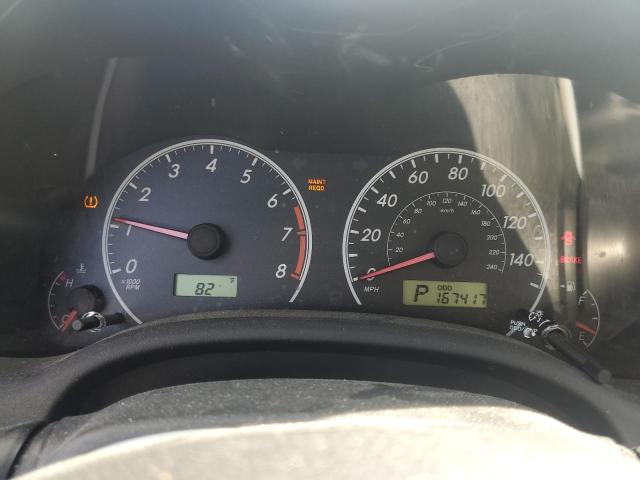 5YFBU4EE1CP007719 - 2012 TOYOTA COROLLA BASE Графитовый фото 9