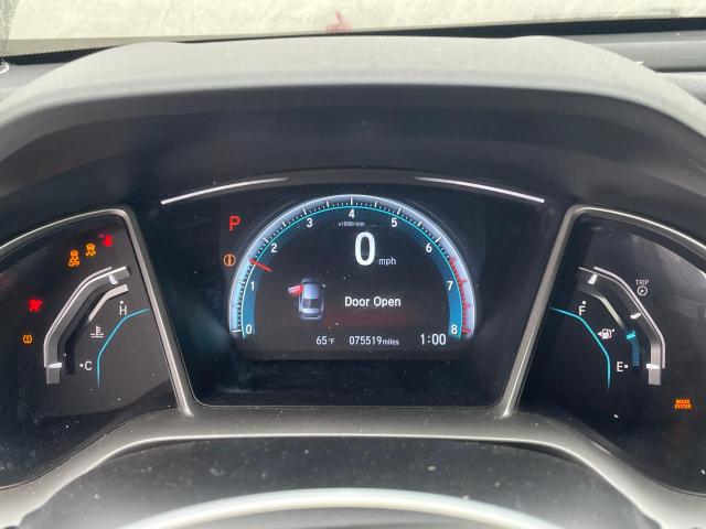 2HGFC1F77GH636370 - 2016 HONDA CIVIC EXL შავი ფოტო 9