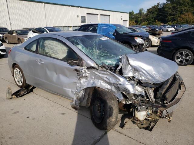 2HGFG12609H518102 - 2009 HONDA CIVIC LX GRAY photo 4