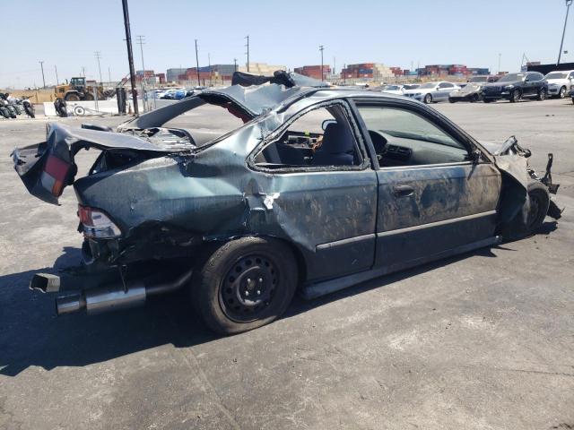 1HGEJ6125WL062928 - 1998 HONDA CIVIC DX მწვანე ფოტო 3