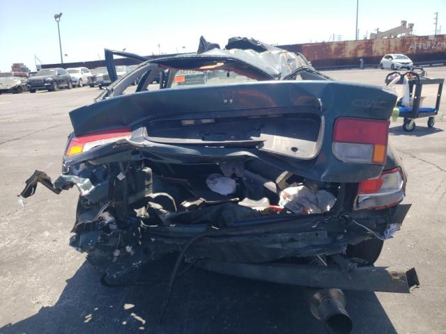 1HGEJ6125WL062928 - 1998 HONDA CIVIC DX მწვანე ფოტო 6