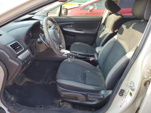 JF2GPADC5GH251808 - 2016 SUBARU CROSSTREK PREMIUM Krem fotoğraf 7