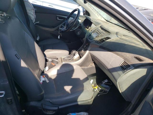 KMHDH4AE9FU328445 - 2015 HYUNDAI ELANTRA SE GRAY photo 5