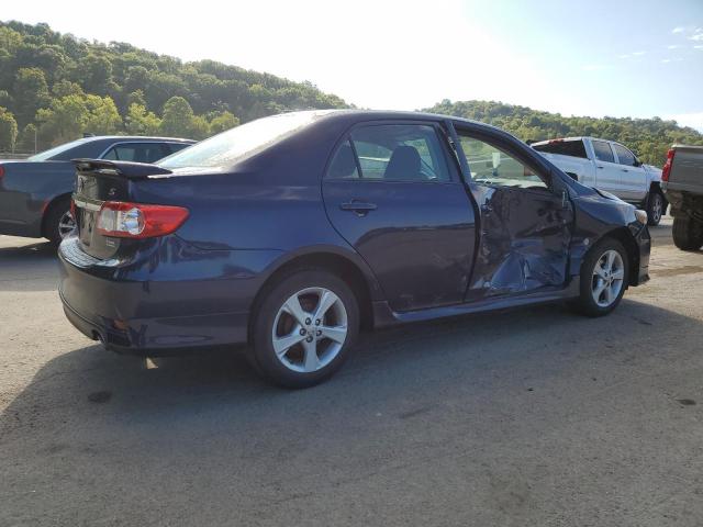 2T1BU4EE4BC738627 - 2011 TOYOTA COROLLA BASE BLUE photo 3