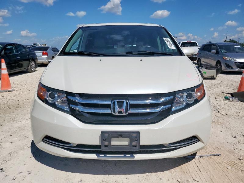 5FNRL5H65GB047122 - 2016 HONDA ODYSSEY EXL WHITE photo 5