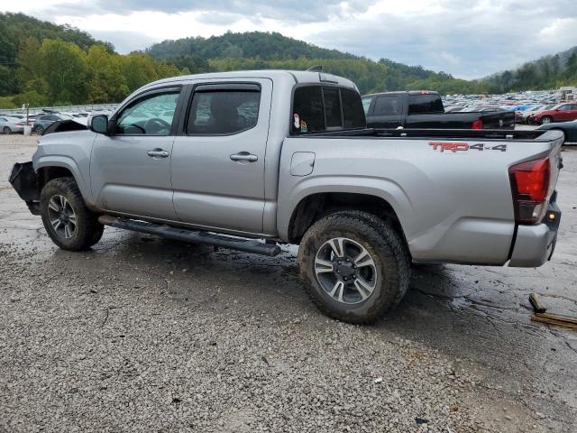 3TMCZ5AN3KM236264 - 2019 TOYOTA TACOMA DOUBLE CAB SILVER photo 2