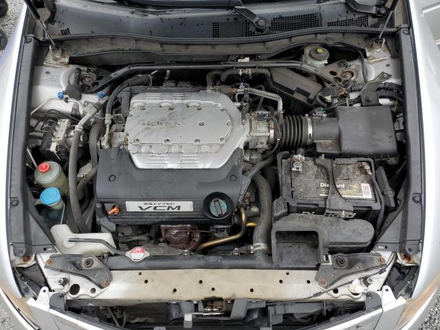 1HGCP36838A009774 - 2008 HONDA ACCORD EXL SILVER photo 11