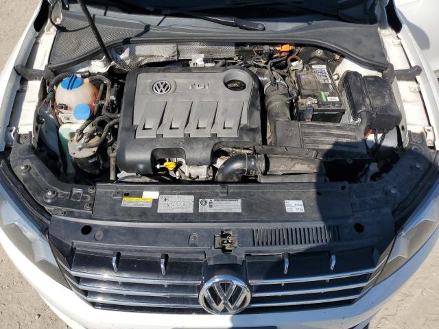 1VWCN7A35EC029030 - 2014 VOLKSWAGEN PASSAT SEL Ақ фото 11