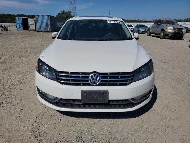 1VWCN7A35EC029030 - 2014 VOLKSWAGEN PASSAT SEL Ақ фото 5