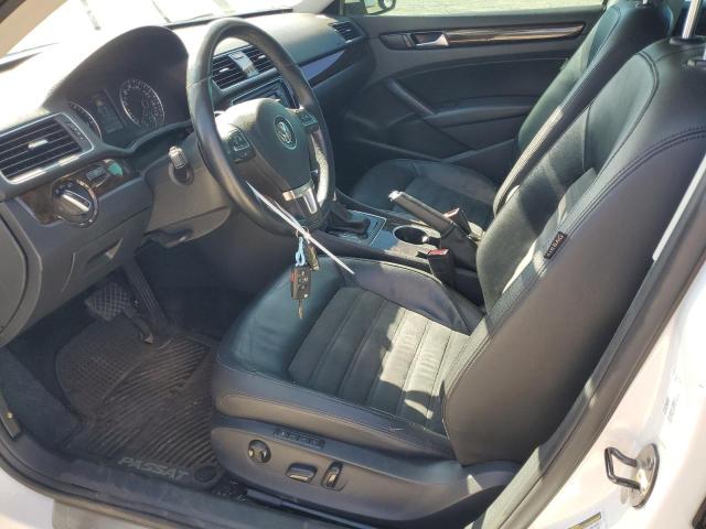 1VWCN7A35EC029030 - 2014 VOLKSWAGEN PASSAT SEL Ақ фото 7