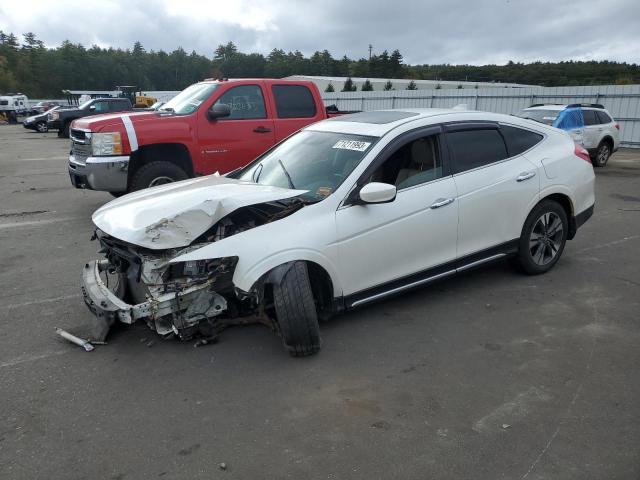 5J6TF2H52EL003036 - 2014 HONDA CROSSTOUR EXL თეთრი ფოტო 1