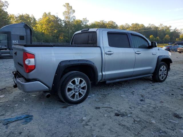 5TFAY5F14EX340034 - 2014 TOYOTA TUNDRA CREWMAX PLATINUM Silber Foto 3